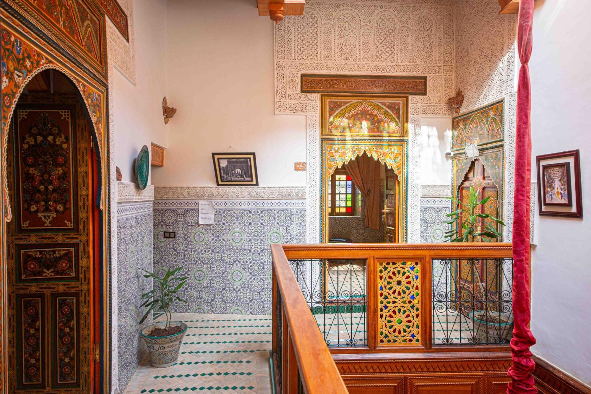 Riad Le Petit Patrimoine De Fès Exteriör bild