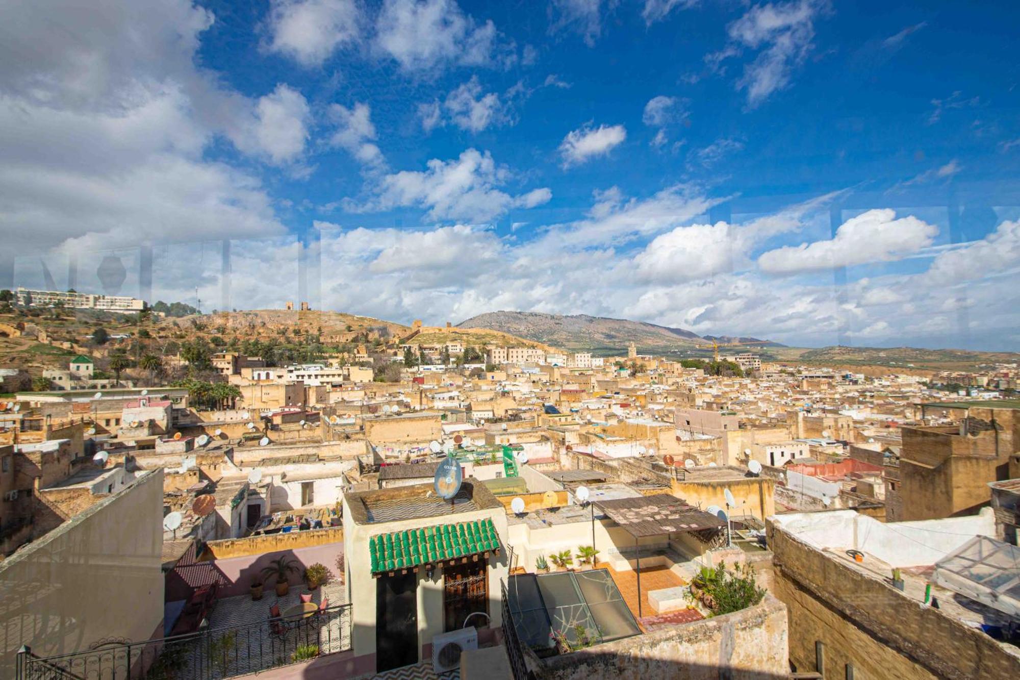 Riad Le Petit Patrimoine De Fès Exteriör bild