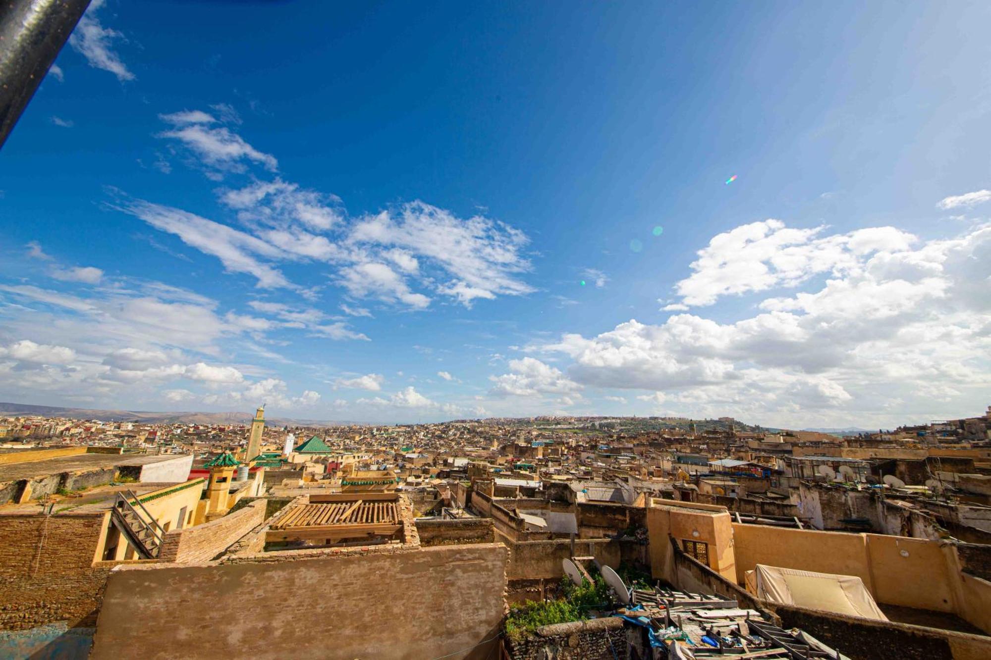 Riad Le Petit Patrimoine De Fès Exteriör bild