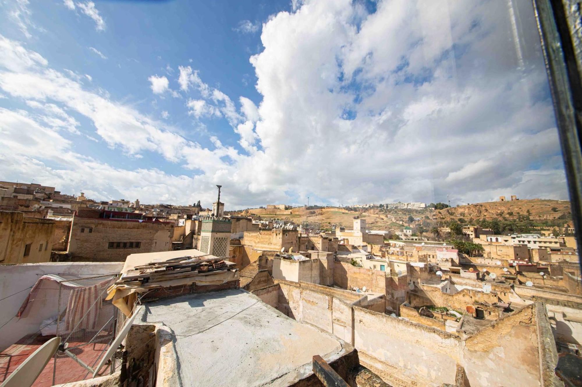 Riad Le Petit Patrimoine De Fès Exteriör bild