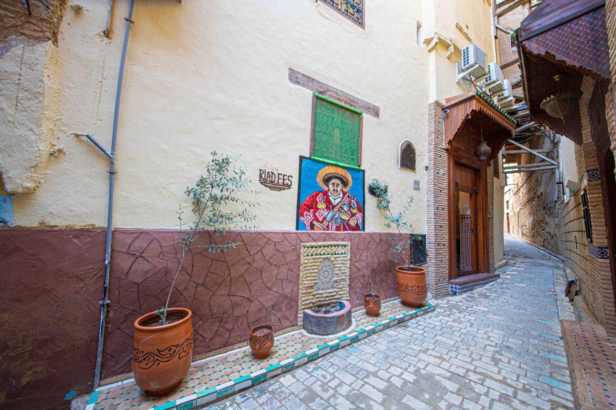 Riad Le Petit Patrimoine De Fès Exteriör bild