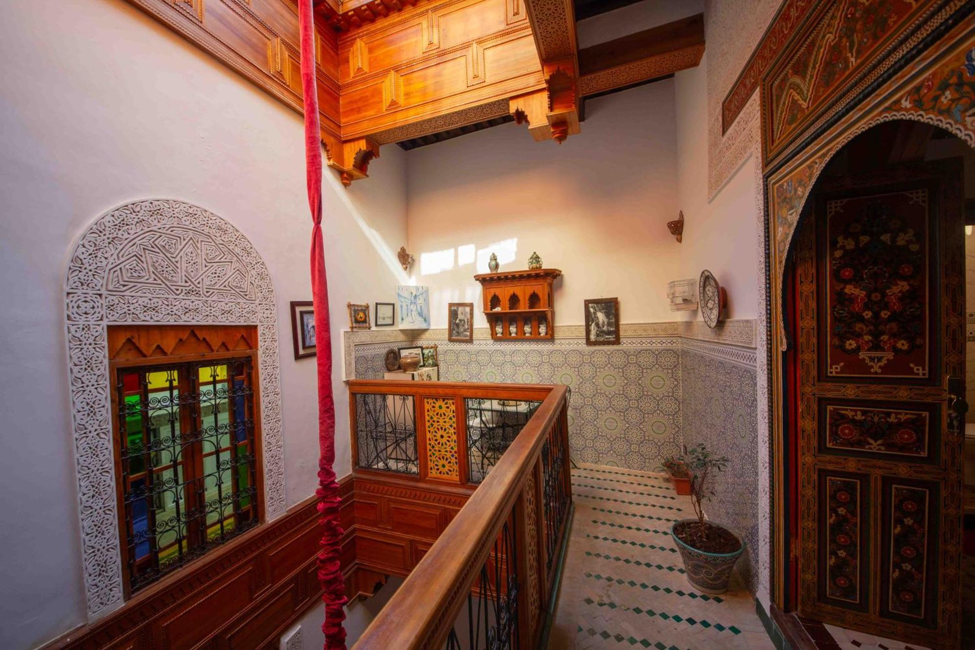 Riad Le Petit Patrimoine De Fès Exteriör bild